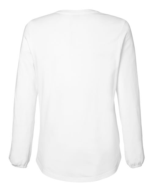 Women's Raleigh Half-Placket Knit Top – Back