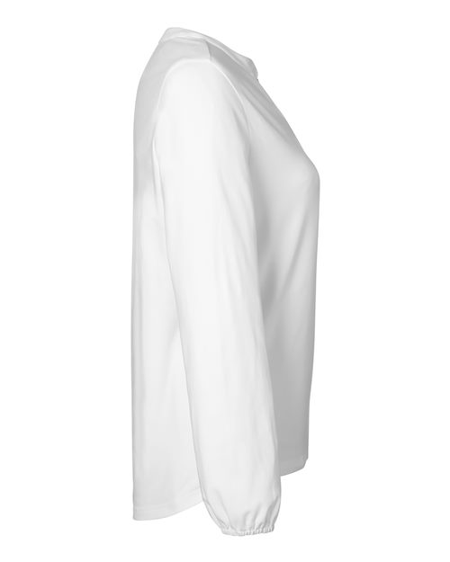 Women's Raleigh Half-Placket Knit Top – Detail