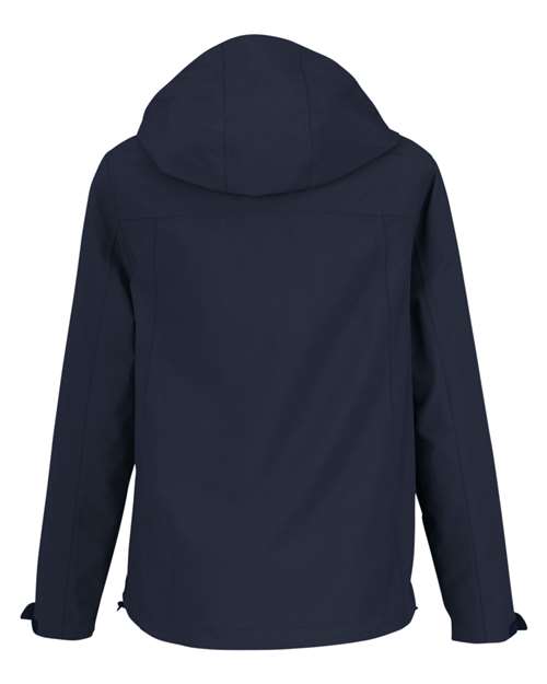 Women's Barrier Packable Waterproof Rain Jacket – Back