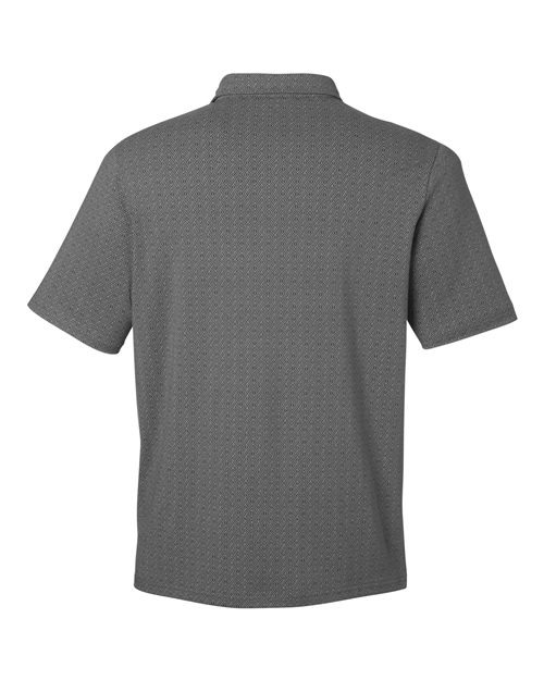 Men's Crownlux Performance® Geo Polo – Back