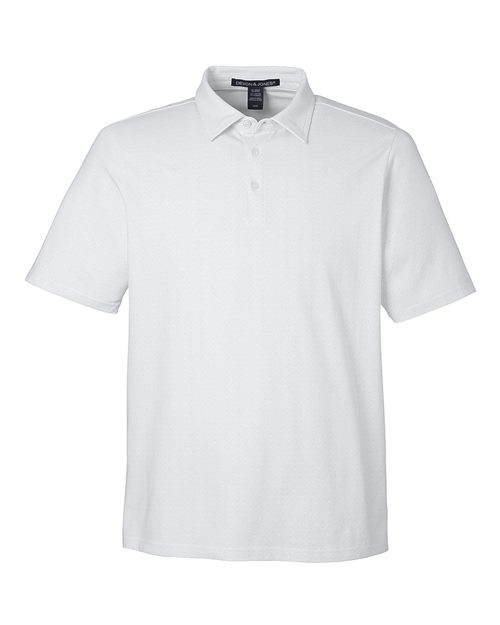 Men's Crownlux Performance® Geo Polo – Front