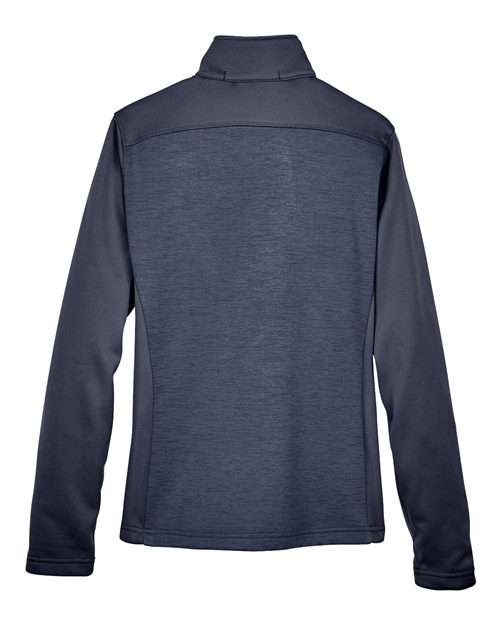 Women's Newbury Colorblock Mélange Fleece Full-Zip Jacket – Back