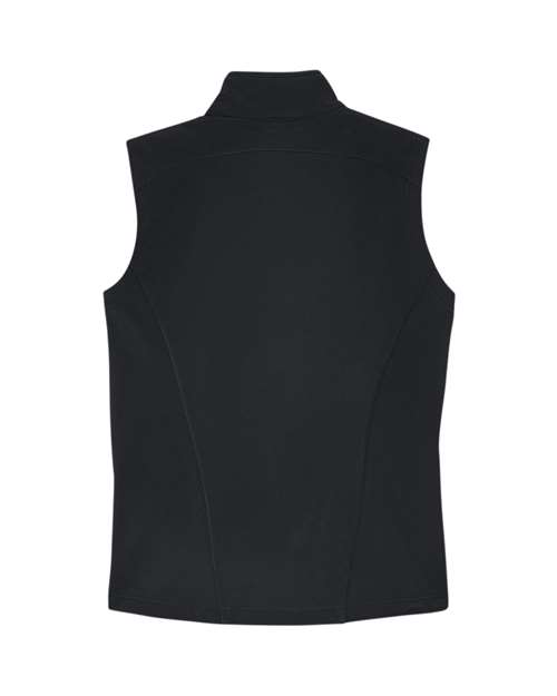 Women's Cruise Two-Layer Fleece Bonded Soft Shell Vest – Back