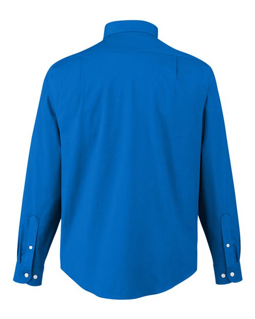 Men's CrownLux Performance® Spencer Poplin Dress Shirt – Back