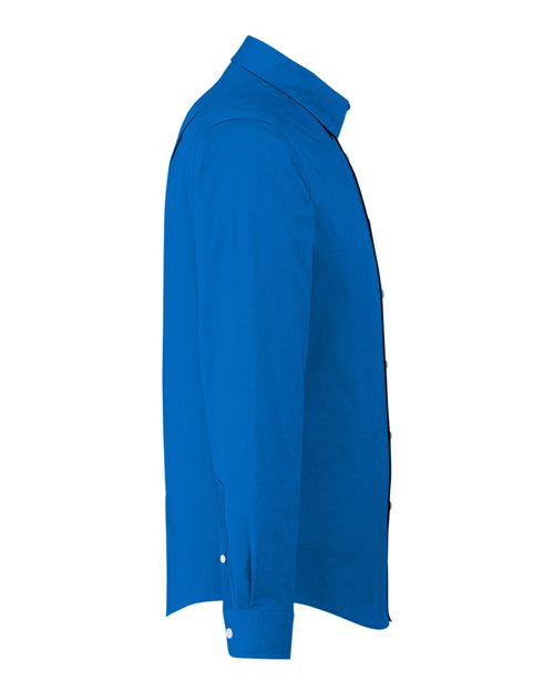 Men's CrownLux Performance® Spencer Poplin Dress Shirt – Detail