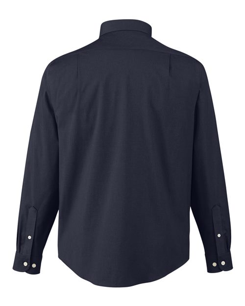 Men's CrownLux Performance® Spencer Poplin Dress Shirt – Back