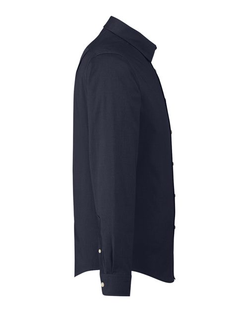 Men's CrownLux Performance® Spencer Poplin Dress Shirt – Detail