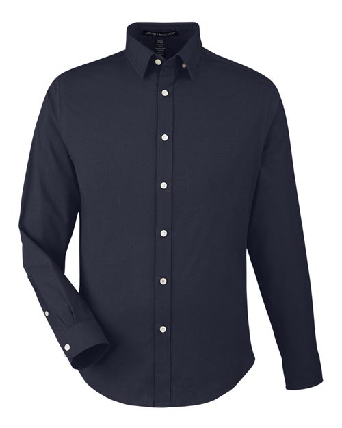 Men's CrownLux Performance® Spencer Poplin Dress Shirt – Front