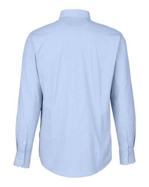 Men's CrownLux Performance® Microstripe Dress Shirt – Back