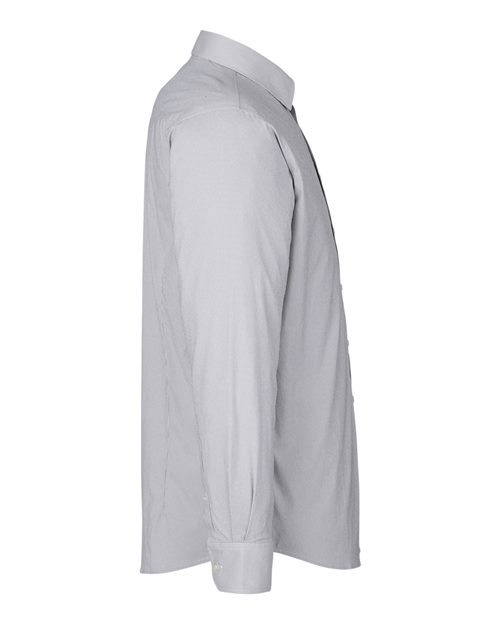 Men's CrownLux Performance® Microstripe Dress Shirt – Detail