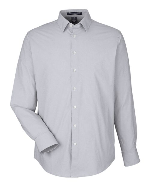 Men's CrownLux Performance® Microstripe Dress Shirt – Front