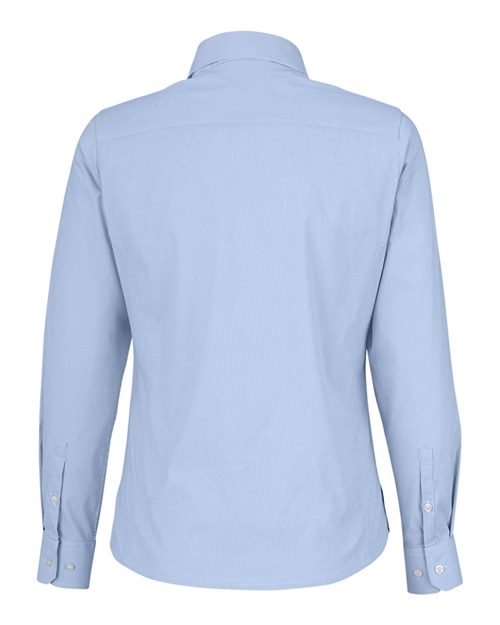 Women's CrownLux Performance® Microstripe Dress Shirt – Back