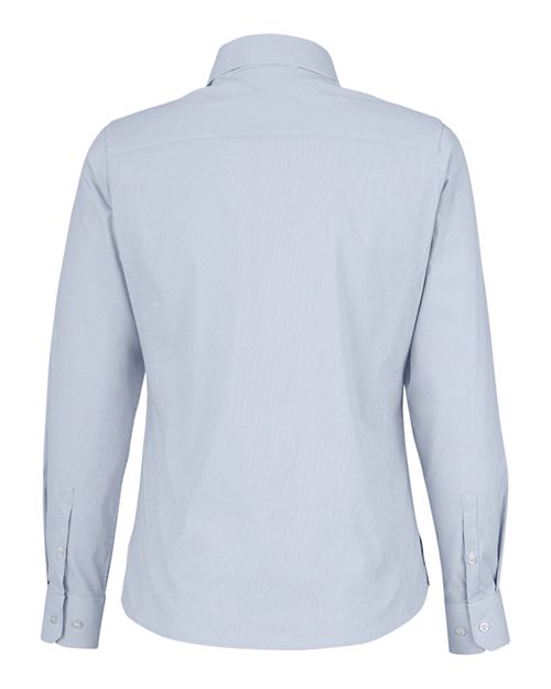 Women's CrownLux Performance® Microstripe Dress Shirt – Back