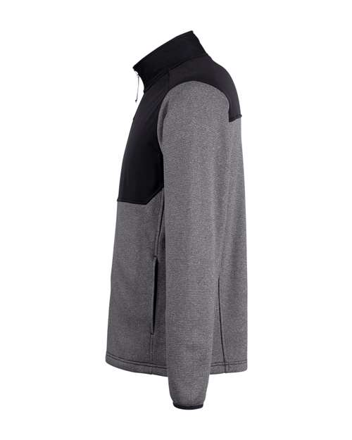Men's Venture Heathered Stripe Hybrid Jacket – Detail
