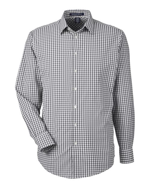 Men's CrownLux Performance® Gingham Dress Shirt – Front