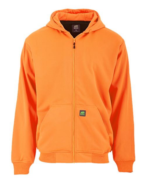 Men's Heritage Thermal-Lined Full-Zip Hooded Sweatshirt – Front