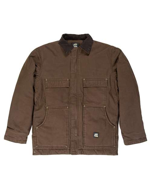 Men's Tall Highland Washed Chore Coat – Front