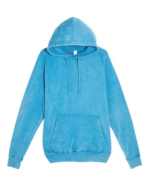Unisex Vintage Raglan Hoodie Sweatshirt – Front