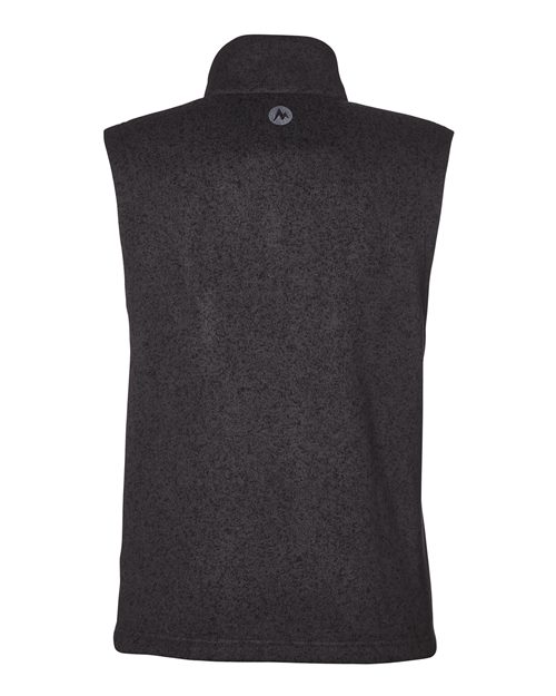 Women's Drop Line Fleece Vest – Back