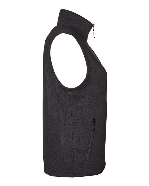Women's Drop Line Fleece Vest – Detail