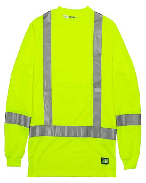 Men's Tall Hi-Vis Class 3 Performance T-Shirt – Front
