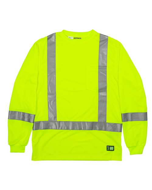 Men's Hi-Vis Class 3 Performance Pocket T-Shirt – Front