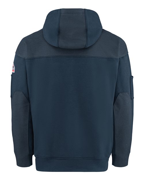 Men's Flame-Resistant Fleece Hooded Sweatshirt – Back