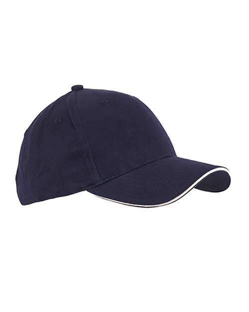 Brushed Twill Sandwich Cap