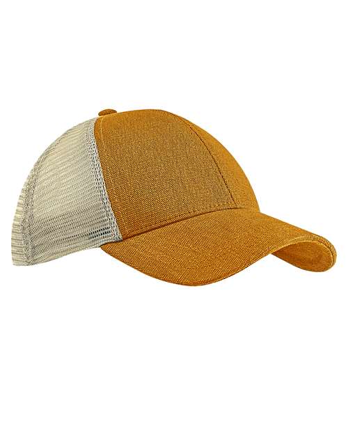 Structured Hemp Trucker Cap
