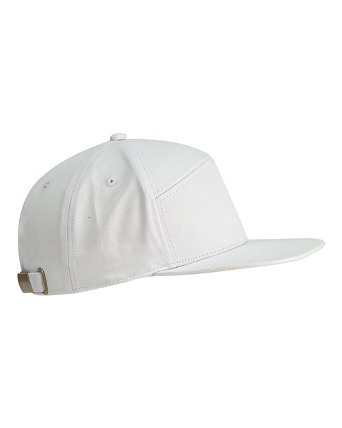 Hybrid Flat Bill Cap – Detail