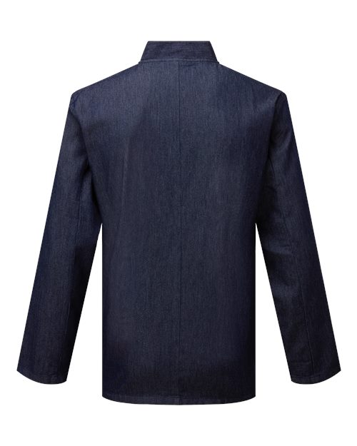 Unisex Denim Chef's Jacket – Back