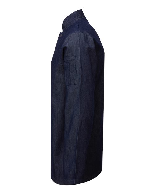 Unisex Denim Chef's Jacket – Detail