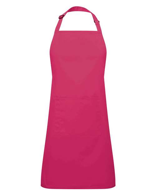 Recycled Pocket Bib Apron – Front