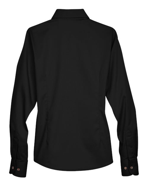 Women's Easy Blend™ Twill Dress Shirt with Stain-Release – Back