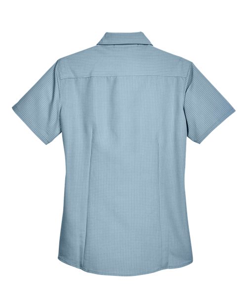 Women's Barbados Textured Camp Shirt – Back