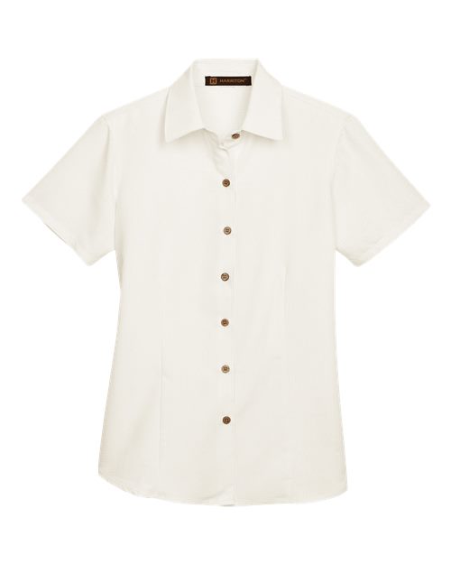 Women's Barbados Textured Camp Shirt – Front