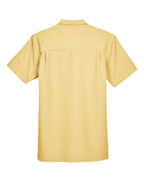 Men's Barbados Textured Camp Shirt – Back