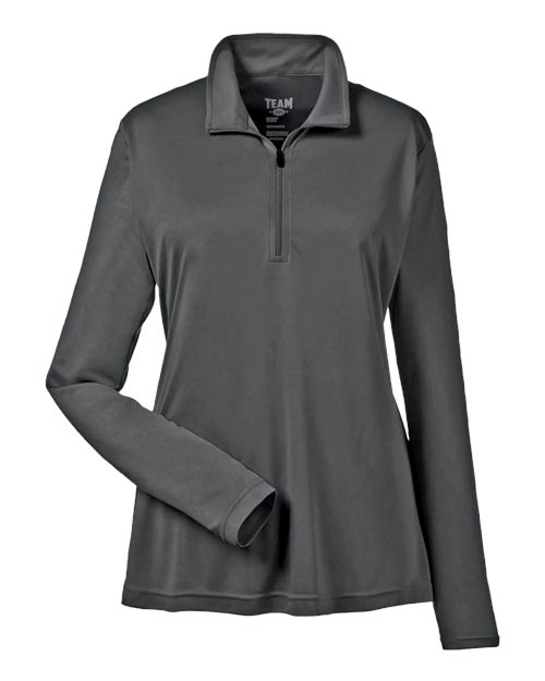 Women's Zone Performance Quarter-Zip Pullover – Front