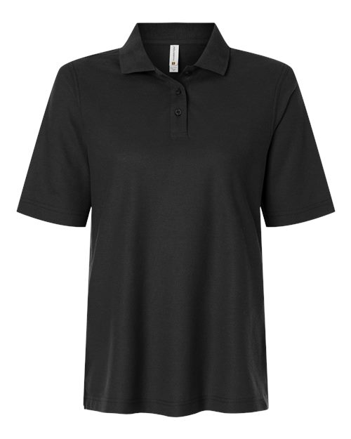 Women's Maverick CVC Pique Polo – Front