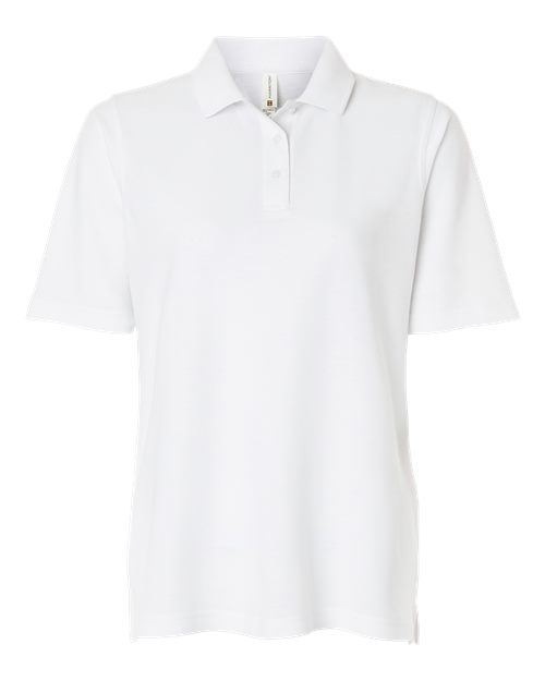 Women's Maverick CVC Pique Polo – Front