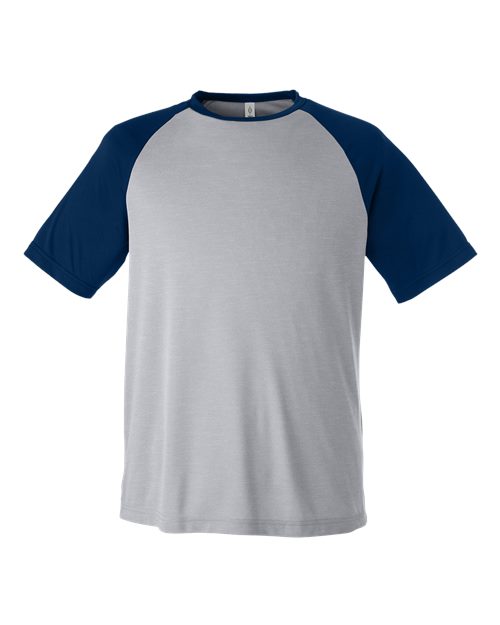 Unisex Zone Colorblock Raglan T-Shirt – Front