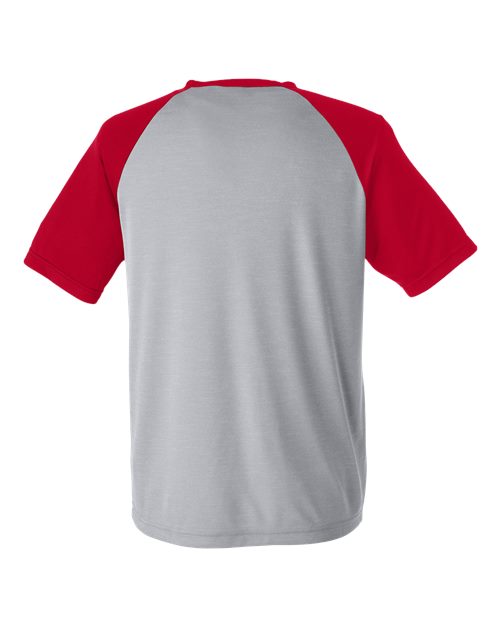 Unisex Zone Colorblock Raglan T-Shirt – Back