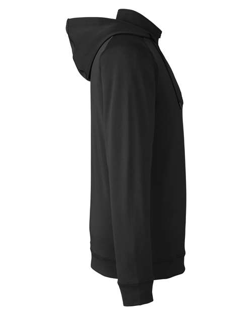 Unisex Vandyke Quarter-Zip Hooded Pullover – Detail