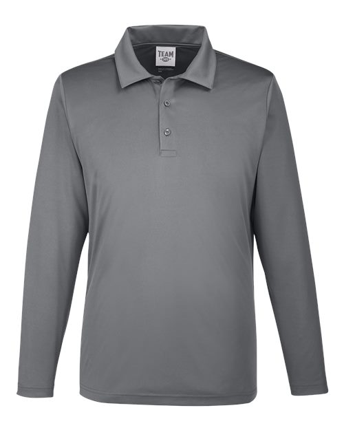 Men's Zone Performance Long Sleeve Polo – Front
