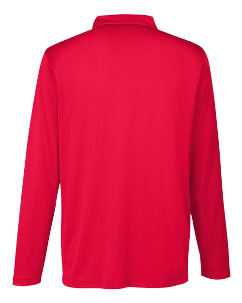 Men's Zone Performance Long Sleeve Polo – Back