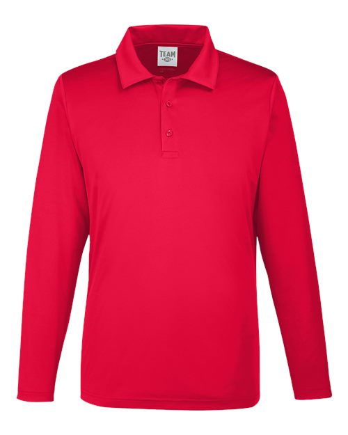 Men's Zone Performance Long Sleeve Polo – Front