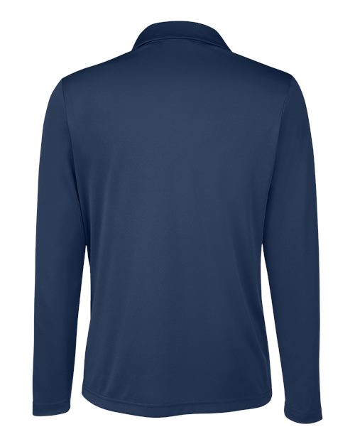 Women's Zone Performance Long Sleeve Polo – Back