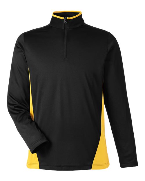 Men's Flash Snag Protection Plus IL Colorblock Quarter-Zip Pullover – Front