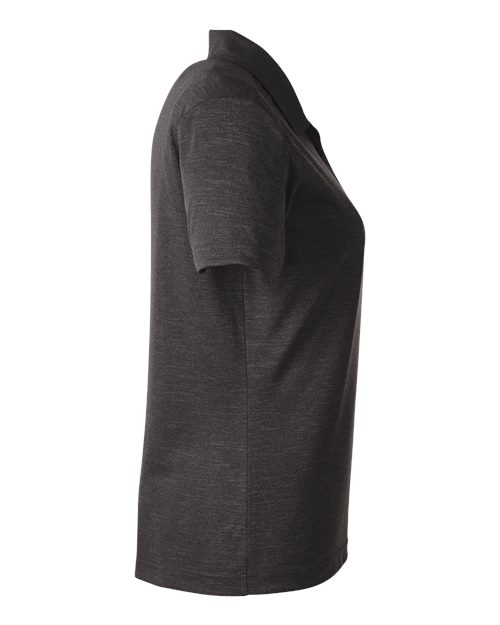 Women's Zone Sonic Heather Performance Polo – Detail