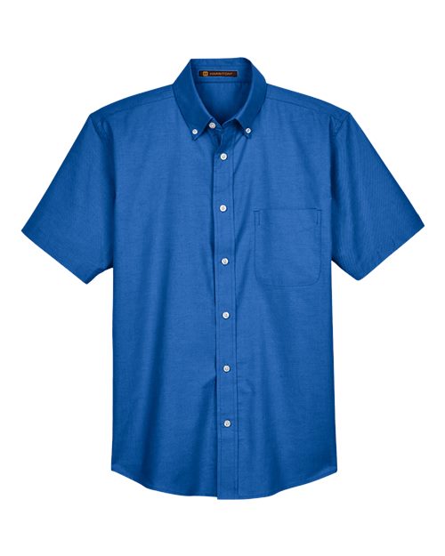 Men's Oxford Short Sleeve with Stain-Release – Front